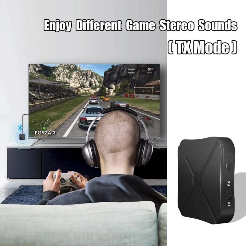 Приемник-передатчик Bluetooth 5 0 2 в 1 адаптер 3 мм разъем для одновременного