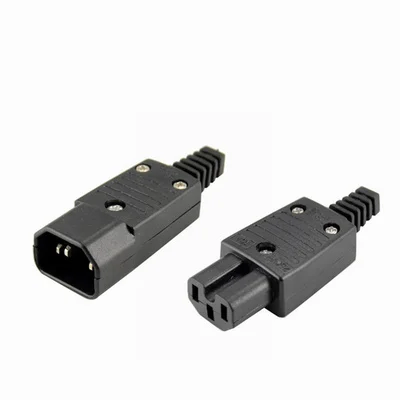250 В 10a IEC320 C13 C14 C15 AC PDU UPS Проводная розетка для электропитания Встроенный кабель