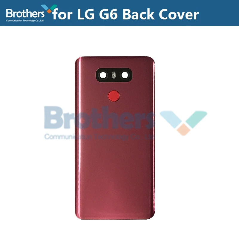 Задняя крышка для LG G6 корпус аккумулятора с отпечатком пальца гибкий кабель +