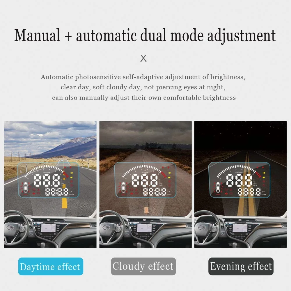 車電子アクセサリーヘッドアップディスプレイhudスバルフォレスター Xv 14 17 18 19フロントガラスプロジェクター警報システム