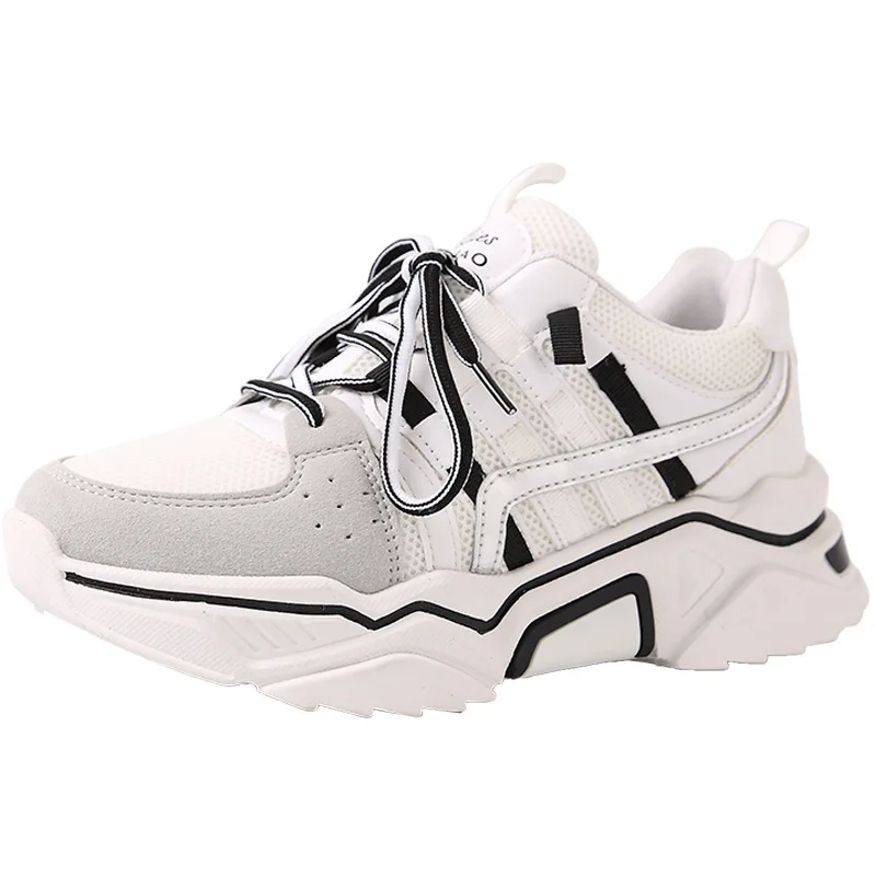 Новинка женские кроссовки с принтом сетчатая обувь на плоской подошве сезон