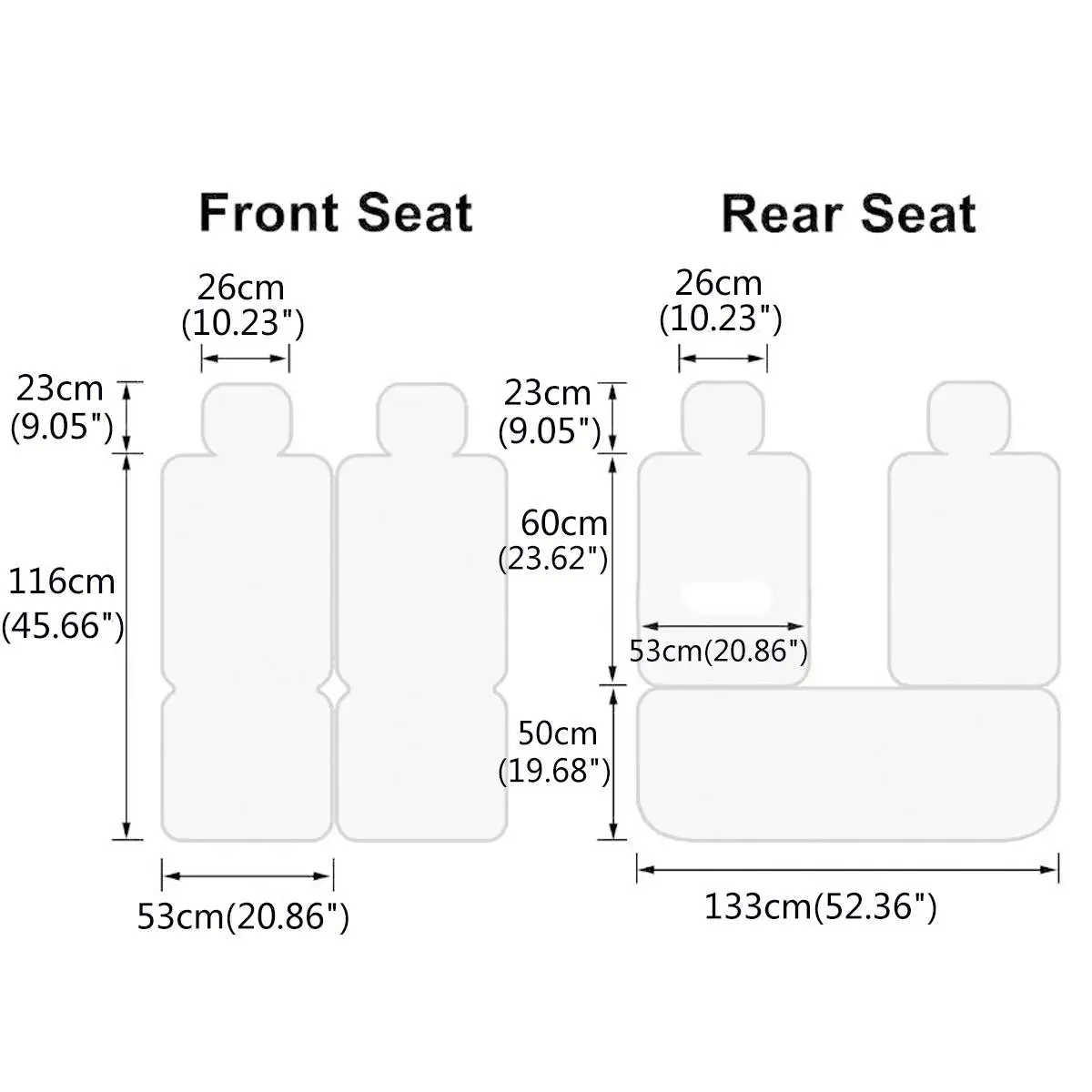 5 Seat Car Cover PU Leather Full Set Cushion with Headrest Waist Pillow 5D Universal SUV Truck Automobile |