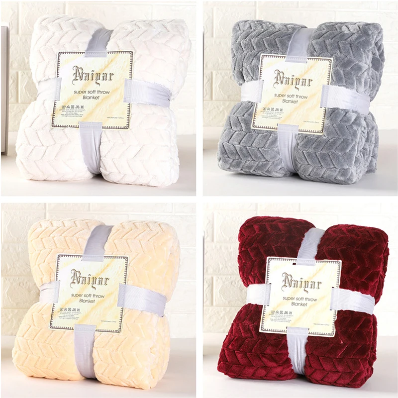 Новое супер мягкое теплое одеяло фланелевый диван для использования в офисе