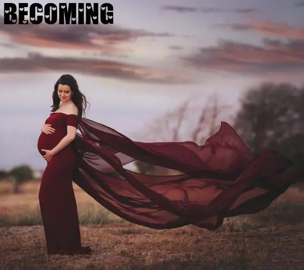 Платье для беременных с коротким рукавом платье макси платья фотосессии детское