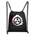 Сумка на шнурке с принтом, для мальчиков и девочек