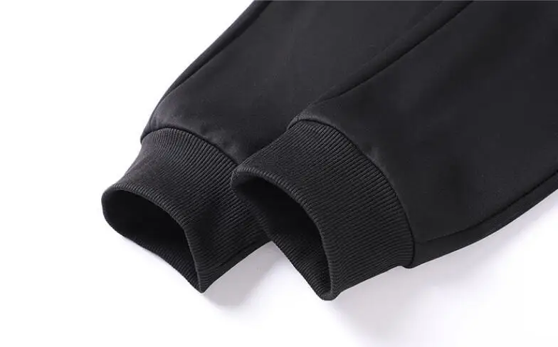 

2020 Autumn Sportwear Fashion Mens Hip Hop Set 2PC Zipper Hooded Casual Cotton Sweatshirt Jacket+Pant Suit