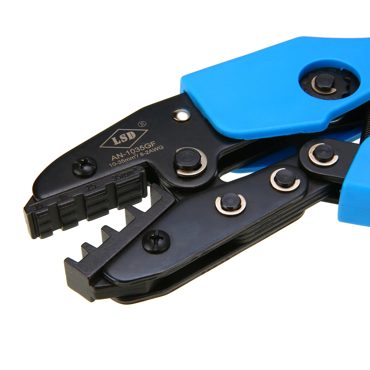Высокое качество обжимные плоскогубцы 10-35мм2 трещотка концевые клеммы и зажим