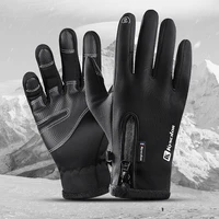 windproof cycling gloves touch screen riding mtb bike bicycle gloves thermal warm motorcycle winter autumn bike gloves