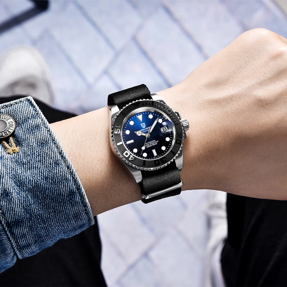 

PAGANI Design 2020 Watch Men Automatic Mechanical Watch Stainless Steel Waterproof Fashion Business Relogio Masculino 40MM Watch