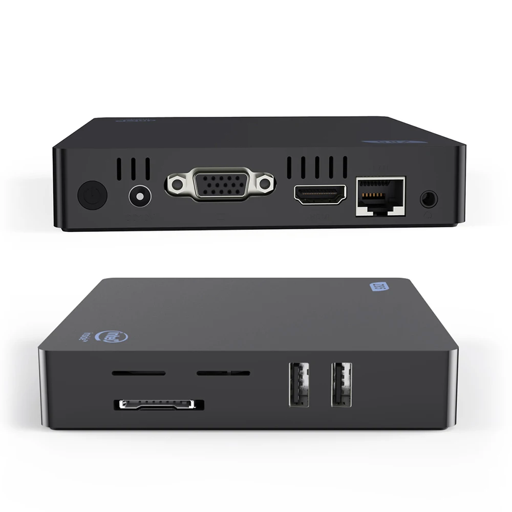 Z85 Мини ПК Windows 10 Intel Atom X5 Z8350 четырехъядерный 2G/4G 64G 1000M двойной WiFi Смарт ТВ