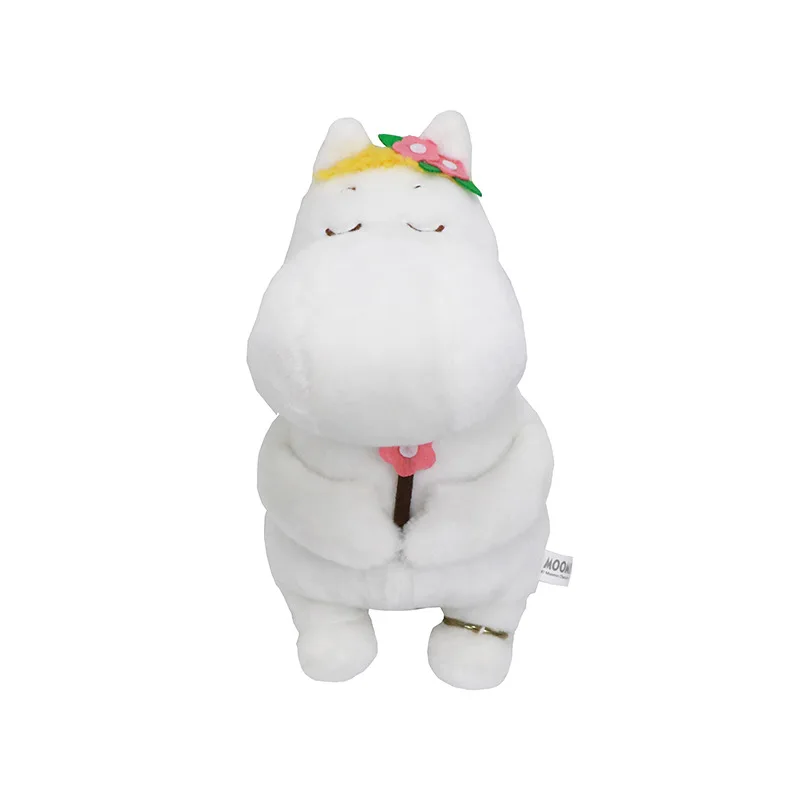 Подлинная авторизация Высокое качество 20 см кукла moomin& song Nina& mom& dad Короткие Плюшевые игрушки на день рождения рождественские подарки - Цвет: Цвет: желтый