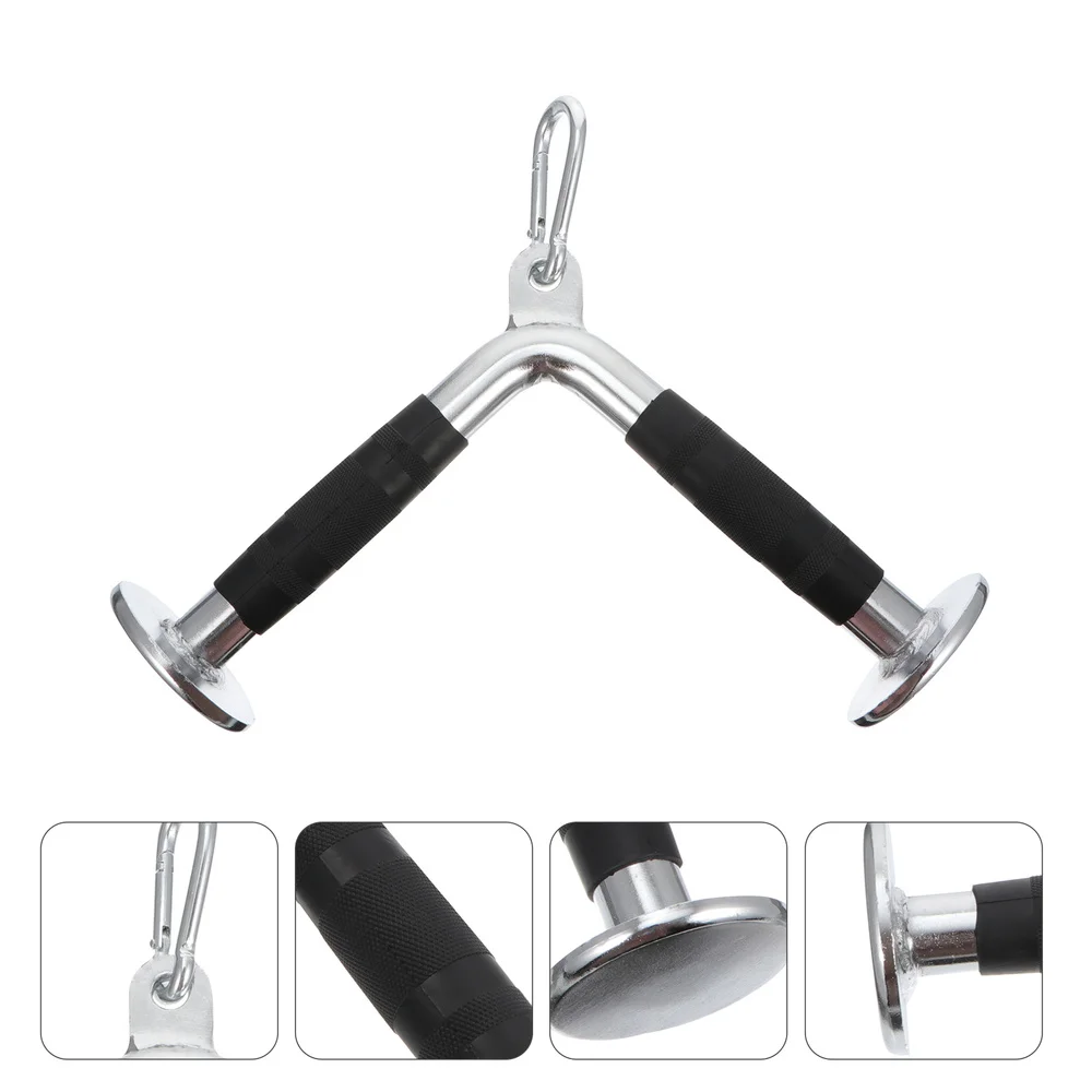 

Cable Machine Handle Attachment Bar Gym Weight Lifting Workout Accessory