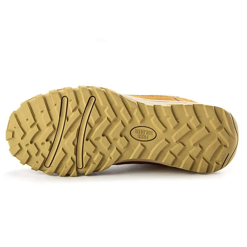 Оригинальные повседневные мужские ботинки высокого качества в военном стиле на