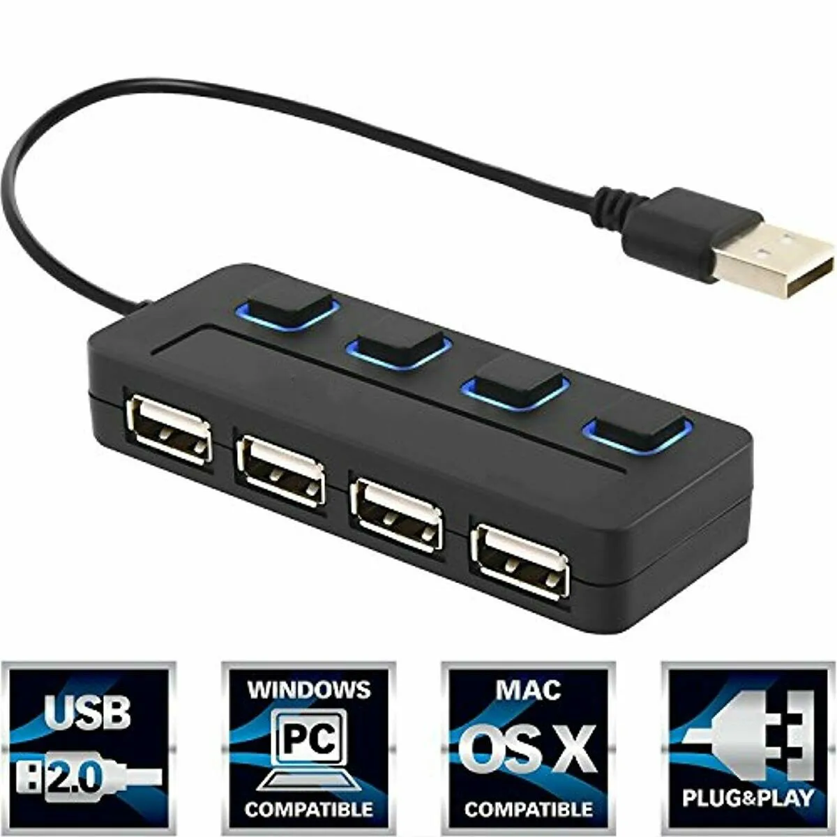 Usb- 2, 0   4     / USB Hab