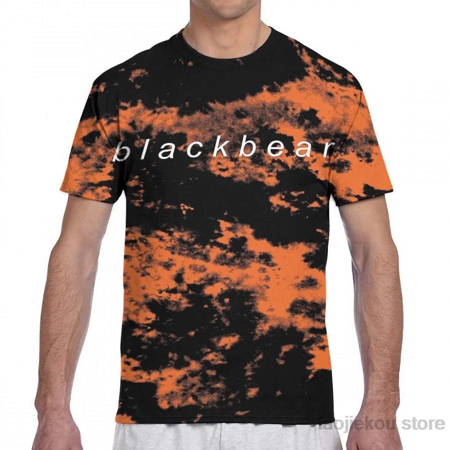 Футболка blackbear Мужская/женская с принтом и коротким рукавом | Мужская одежда