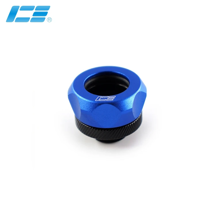 8 шт. IceManCooler 10x14 мм PETG Ванна фитинги G1/4 OD14MM жесткая труба ручной компрессионный