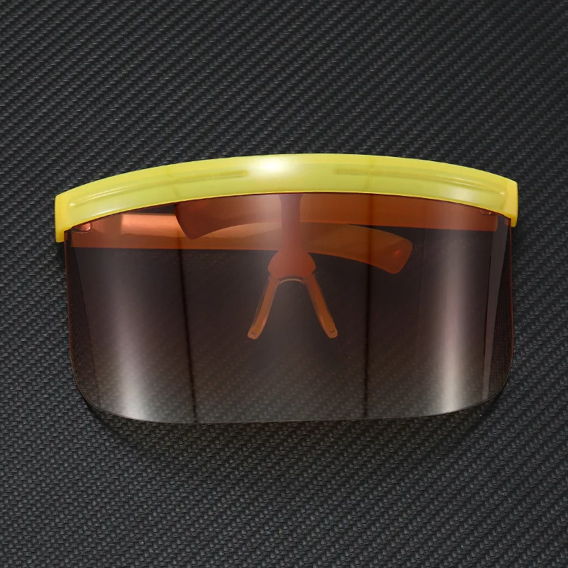 

Women Men's Fashion Sunglasses Sunscreen Goggles Cycling Riding Sport Sun Glasses Big Frame Shield Visor UV400 Windproof Eyewear