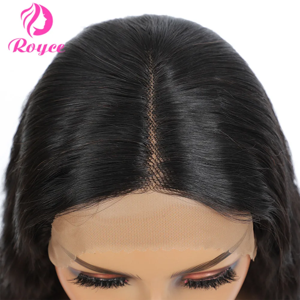 

Royce Short Bob Straight Wig T Part Lace Closure Human Hair Wigs For Black Women Brazilian Straight Human Hair Wig
