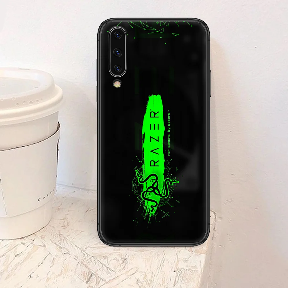 

Razer Snake Game Brand Phone Case For Samsung Galaxy A 3 5 7 8 10 20 20E 21S 30 30S 40 50 51 70 71 black Waterproof Trend Etui