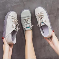 spring new casual comfortable white shoes inside and outside first layer cowhide womens shoes insoles deodorant single shoes w