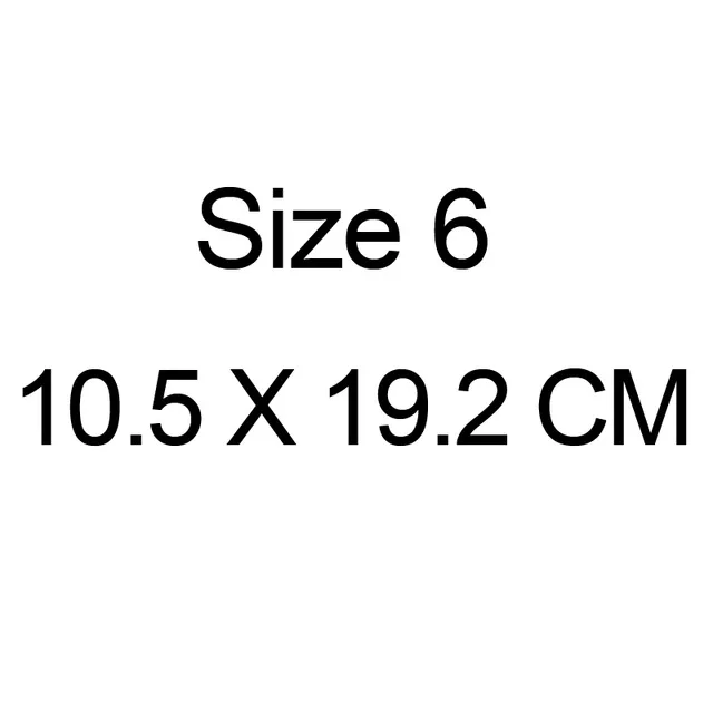 Size 6 Неопреновый чехол для телефона iPhone 11 Pro XS Max XR 7 8 samsung S10 S9 Note 10 Plus Redmi Note 8 7 K20 Pro смартфон Универсальный - Цвет: Size 6