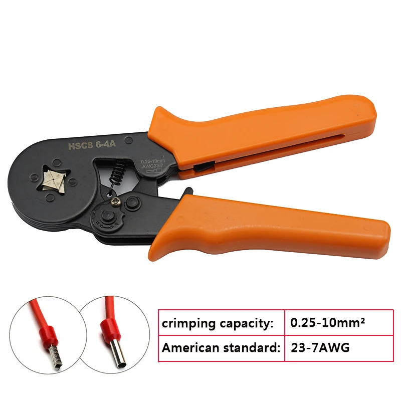 

Hand Tools Crimping Tools Pliers Electrical Tubular Terminals Box Mini Clamp Tools Set With 1200Pieces Tube In Case 0.25-10mm2
