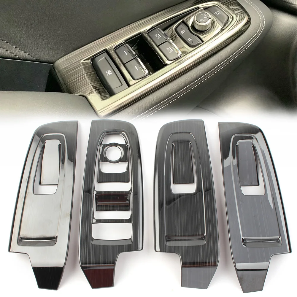 

For Subaru Forester 2019-2020 Car Interior Window Switch Panel Trim Car Styling Accessories Stainless Steel