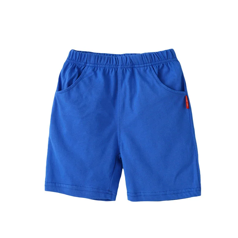 Лидер продаж 2020 однотонные детские брюки шорты для девочек маленьких мальчиков