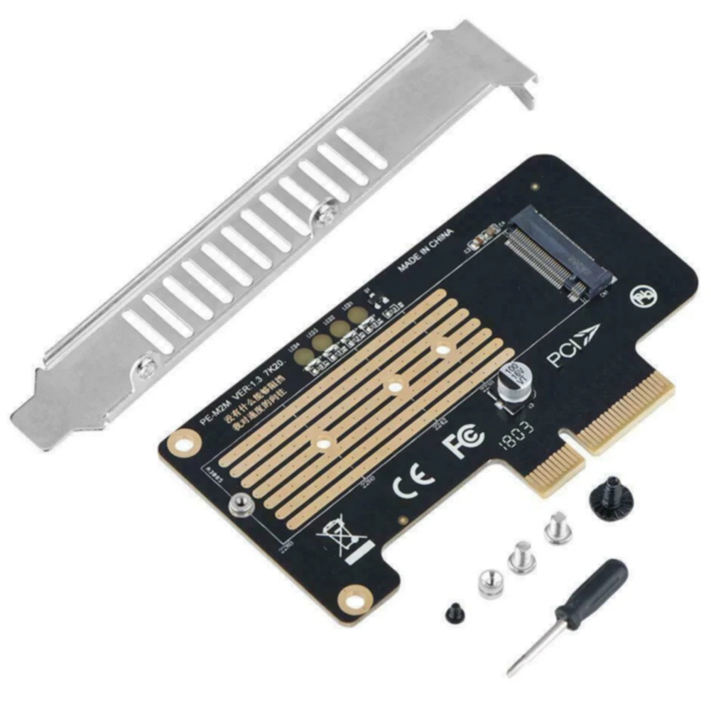 SSD к PCI E 4X стабильный для рабочего стола передача легкий адаптер конвертер карта