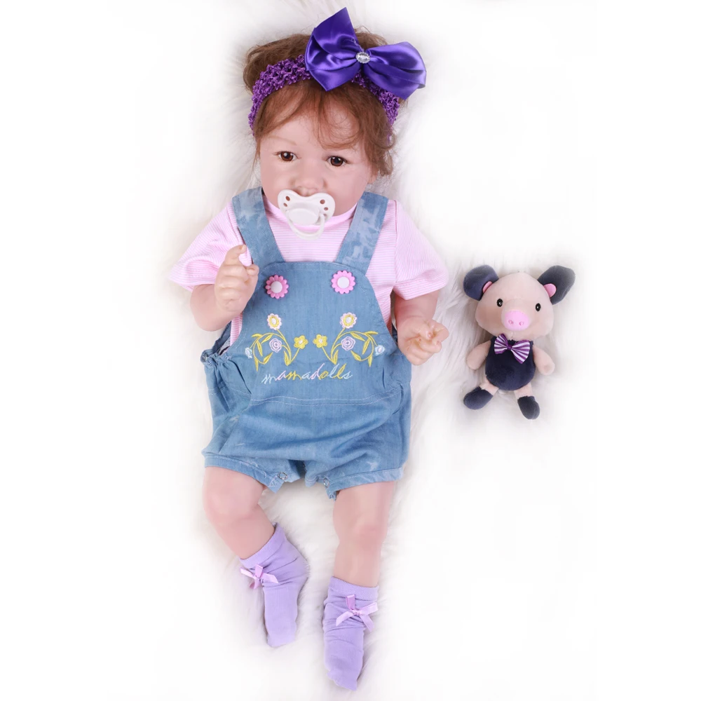 Силиконовая кукла-реборн для детей подарок на день рождения и Рождество мягкие