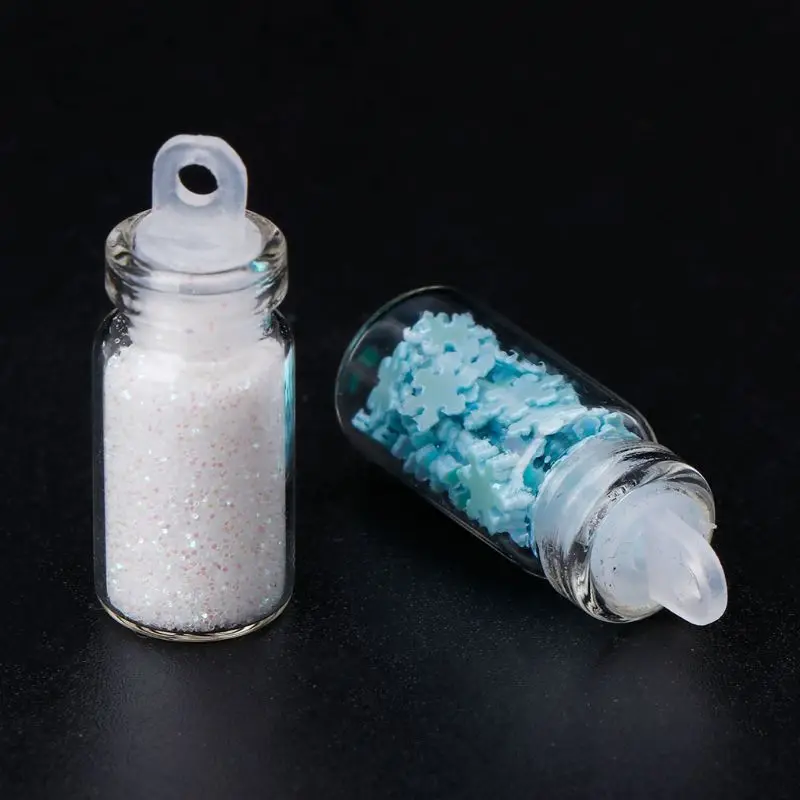 12 шт. Блестящий наполнитель прозрачная пушистая полимерная фотоподвеска Лизун