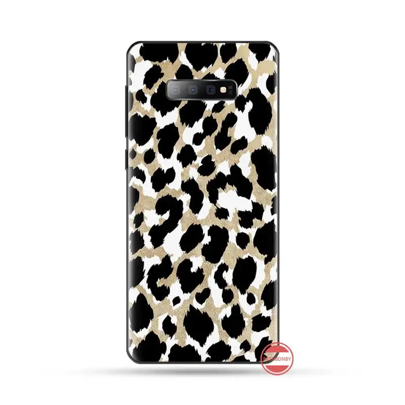 

Sexy leopard bling aesthetics Phone Case For Samsung A40 A31 A50 A51 A71 A20S S8 S9 Plus note 20 ultra