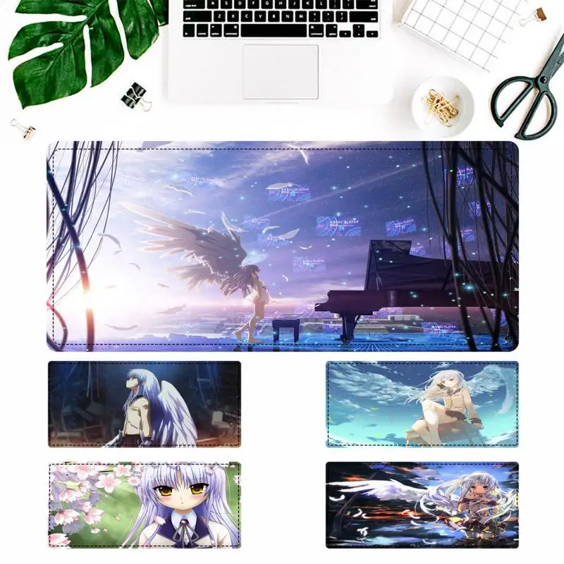 

Sale Angel Beats Kanade Tachibana Mouse Pad Gamer Keyboard Maus Pad Desk Mouse Mat Game Accessories For Overwatch