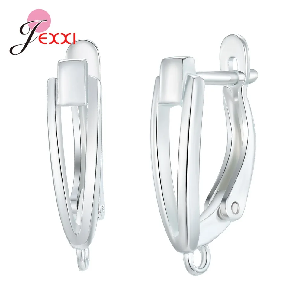 Серьги сделай сам с застежками-крючками женские аксессуары для изготовления