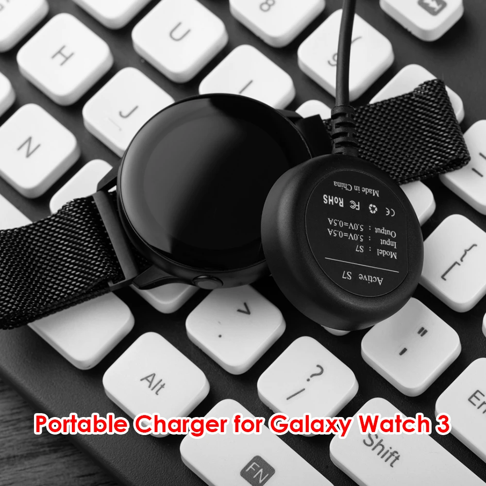 Магнитный кабель для Samsung Galaxy Watch 3 Active 1 2 адаптер быстрой зарядки 40/41/40