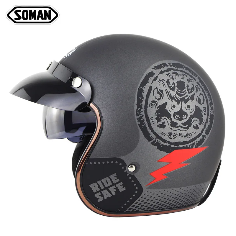 

Unisex Racing Motorcycle Helmets Modular Dual Lens Motocross Helmet Full Face Safe Helmet Flip Up Cascos Para Moto kask