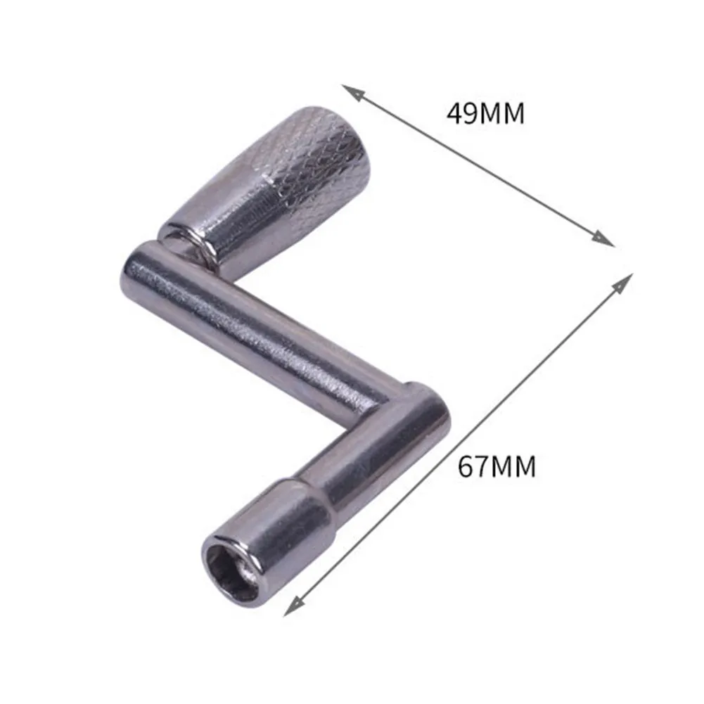 Swivel Drum Tuning Key Z Type Key Standard Square Wrench 5.5mm 6.7 X 4.9cm Percussion Parts Accessories For Lovers Universal