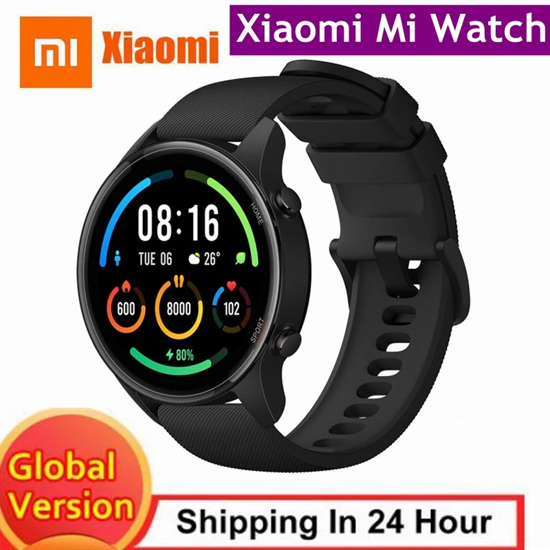 Xiaomi Mi Смарт часы GPS глобальная версия 2021 с Bluetooth который надевается на кисть для