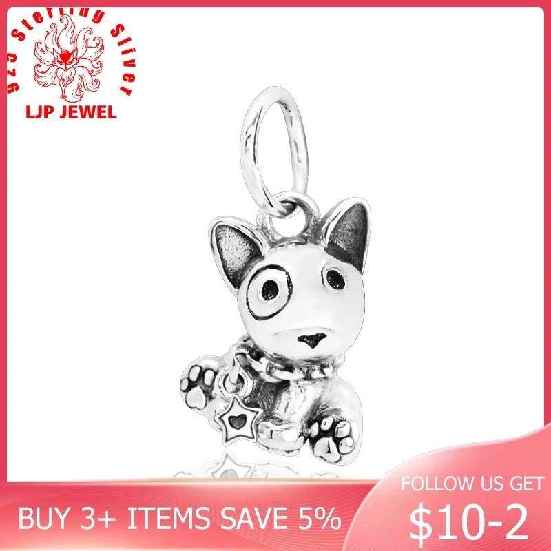 Симпатичные Бусины в форме собаки с бультерьером кулон со щенком брелоки