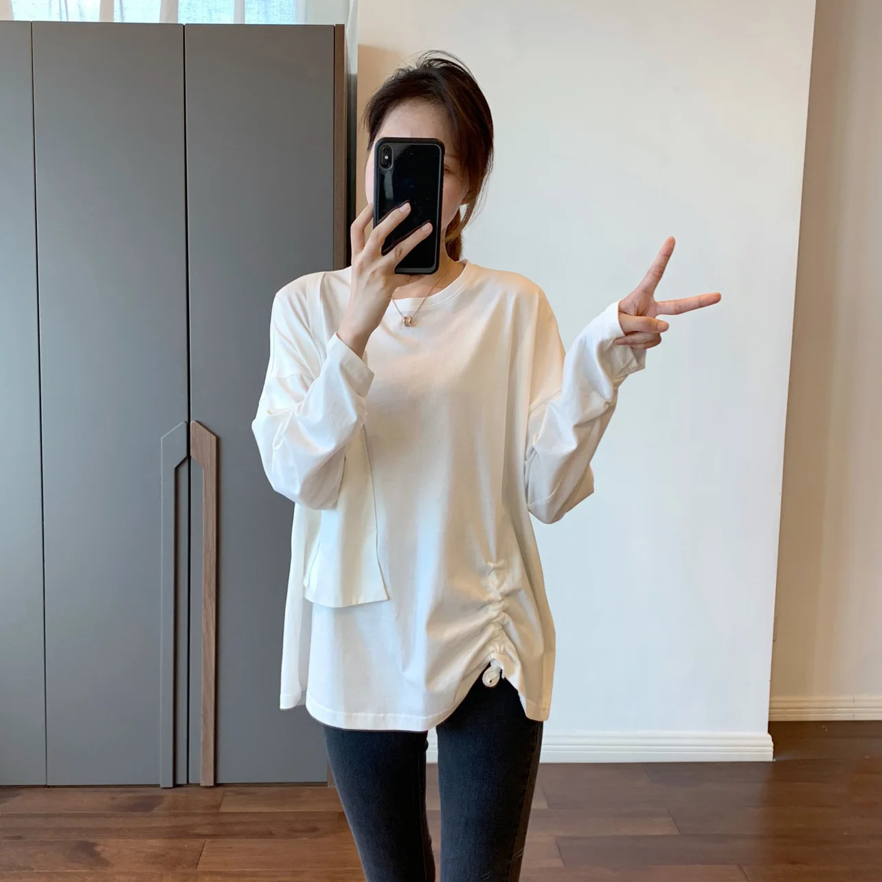 

2021 spring and autumn new high quality women's casual T-shirt