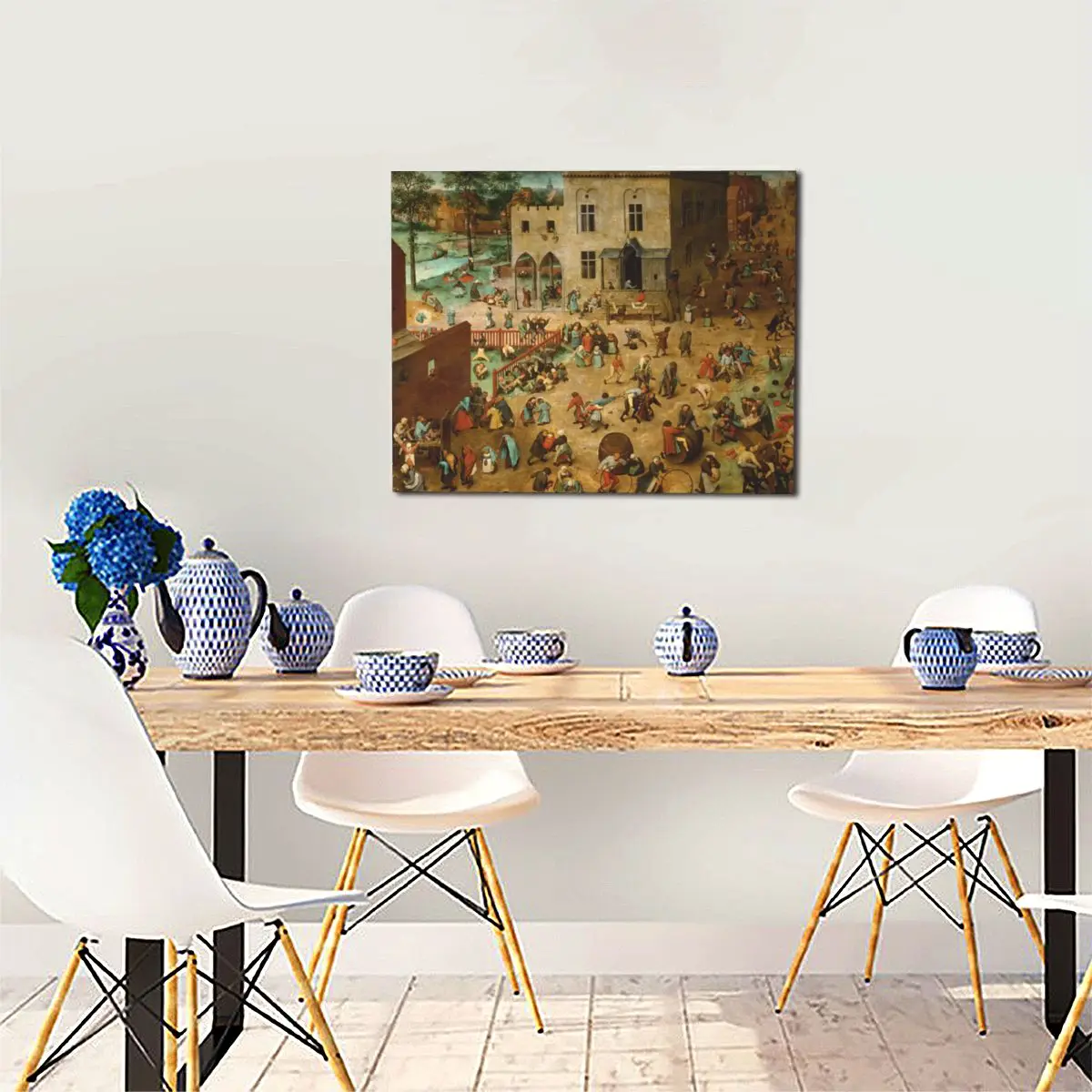 

Bruegel Painting Four Seasons Fashion Decoration Pictures Modern Canvas Room Decor