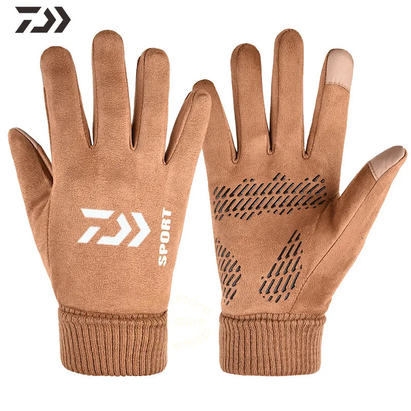 Новые осенне зимние лыжные перчатки противоскользящие термостойкие прочные