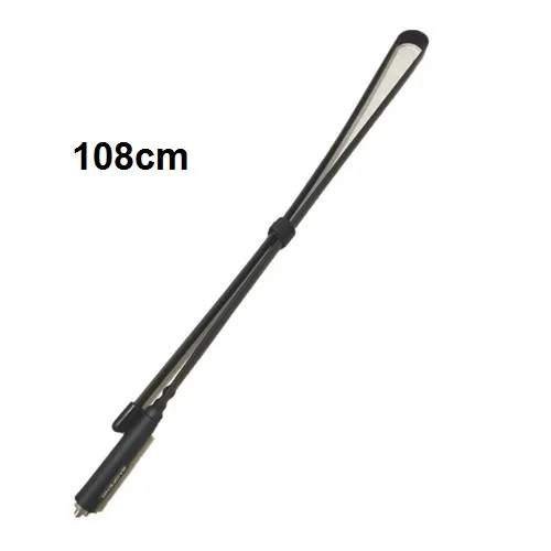 Иди и болтай Walkie Talkie антенна SMA-складной тактический антенна Dual Band 144/430 МГц для Baofeng UV-9R плюс UV-5R UV-82 Ham радио - Цвет: 108cm