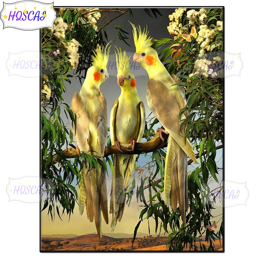 

DIY Animal art, parrot Diamond Painting Full Square/Round Drill 5D Diamond Embroidery Sale Diamond Rhinestones Home Decor Gift