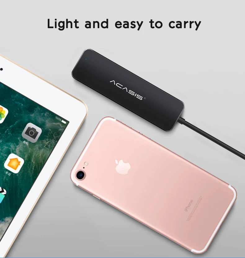 Высокоскоростной 4 порта s USB 3 0 концентратор с портом питания USB2.0 разветвитель OTG