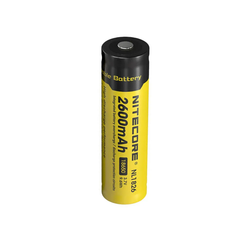 NITECORE Новый I2 Intelli зарядное устройство oled экран + 18650 2600 мАч NL1826 3 7 V 9.6Wh