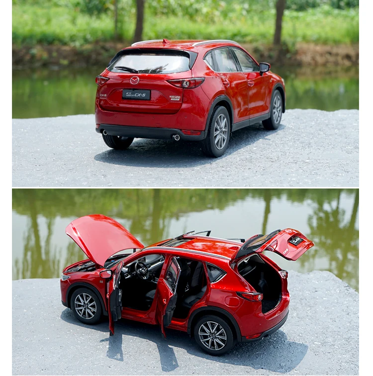 1:18 Высокая тщательная MAZDA CX-5 CX5 SUV сплав модель автомобиля статические металлические модельные автомобили с оригинальной коробкой