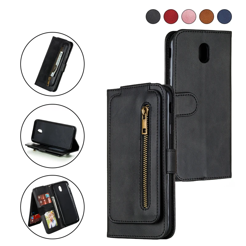 

Wallet Phone Leather Case For Samsung Galaxy M80S M60S M40S M31 M10 J730 J530 J330 J7 J5 J3 Pro Card Package Bracket Cover Cases