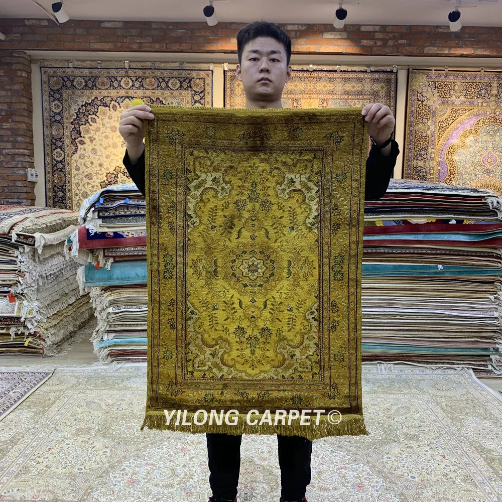 

Yilong 2 'x 3' чистый антиквариат старые коврики ручной работы персидский ковер (LH1001B)