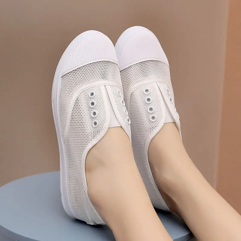 Cheap 2021 Women Tennis Shoes Ultra-light Outdoor Fitness Sports White Female Jogging Sneakers Comfort Trainers Soft Tenis Mujer | Спорт и